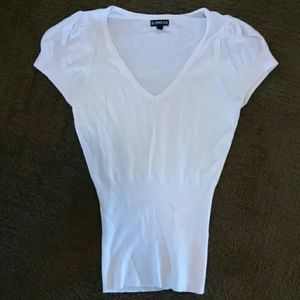 Express short sleeve sweater top