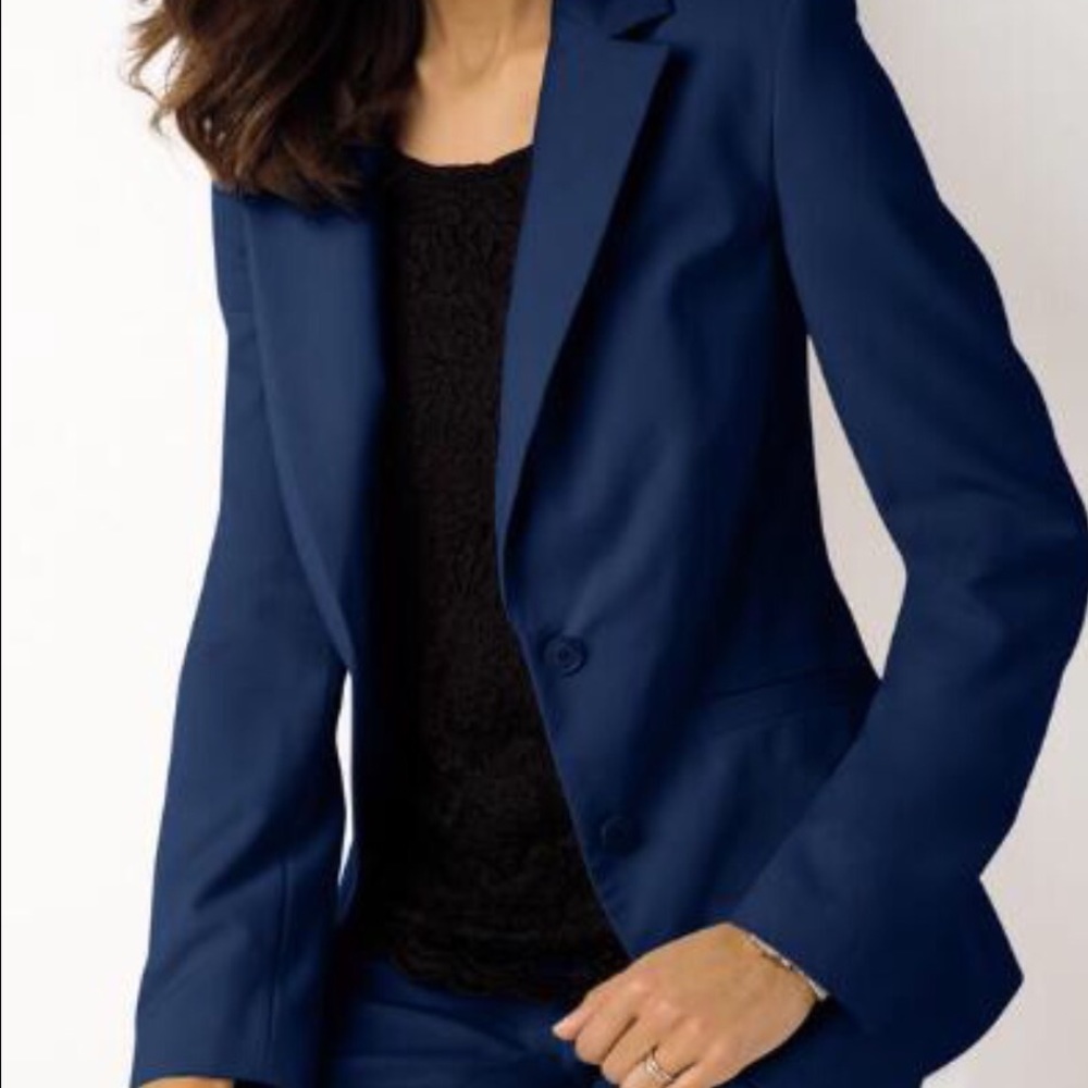 Navy blue blazer