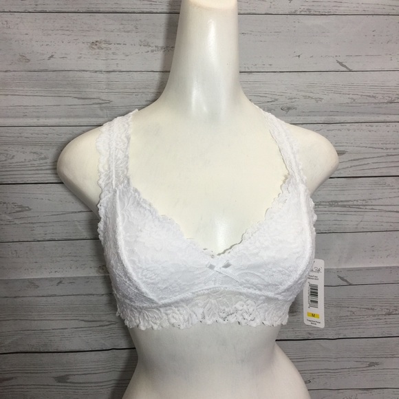 Rene Rofe Other - Rene' Rofe' lingerie bralette medium white lace