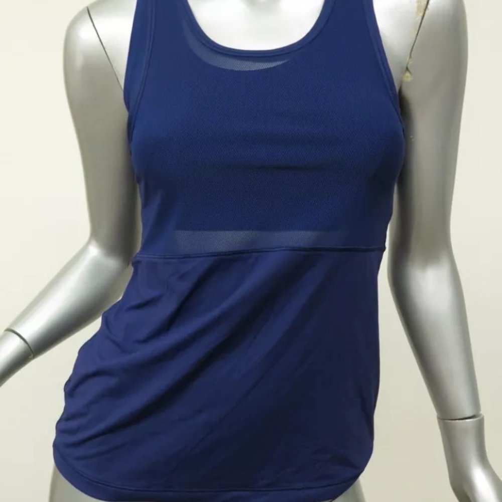 Lululemon half mesh tank