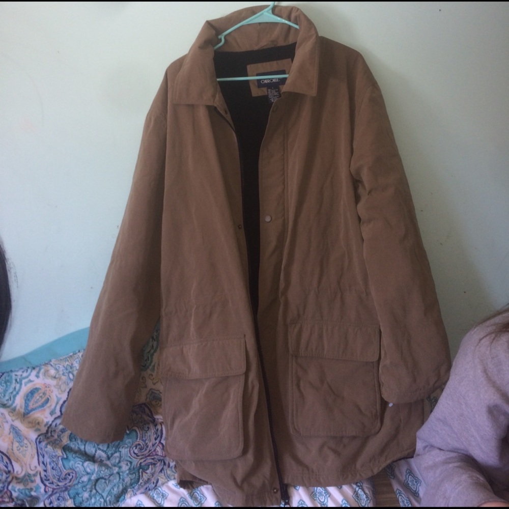 Beige coat