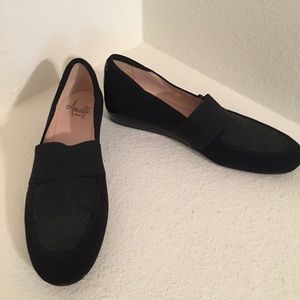 Amalfi Black Cashmere Loafers