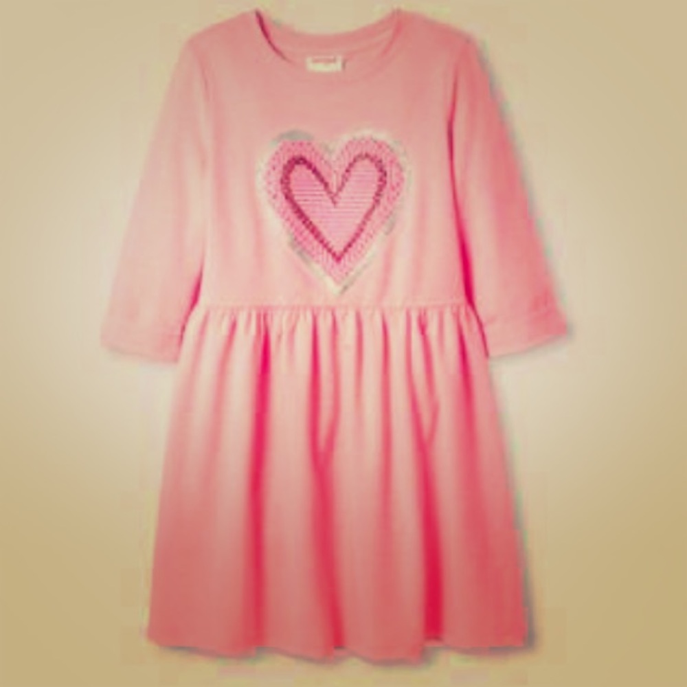 Girls' V-Day Heart Icon Dress Cat & Jack™