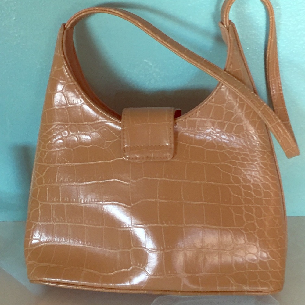 👛 Cute Tan Nine West Handbag like new 👛 - Picture 3 of 4