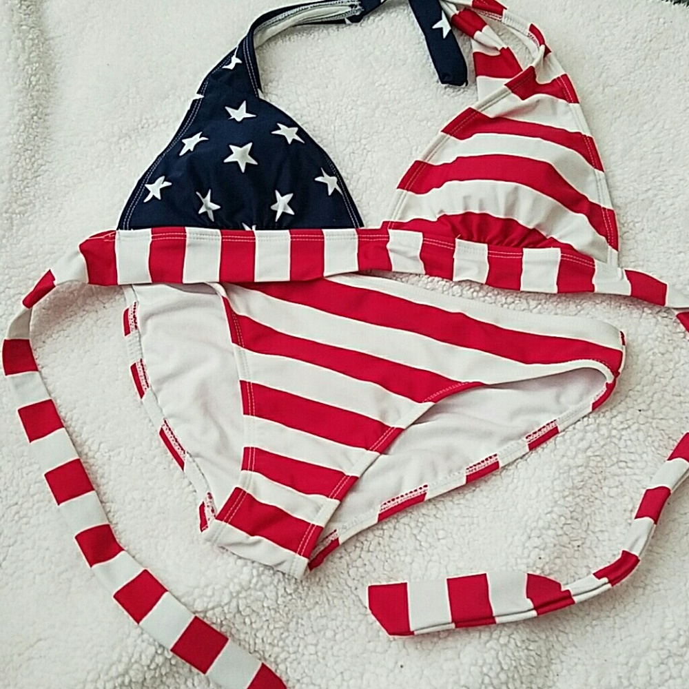 American Flag Bikini