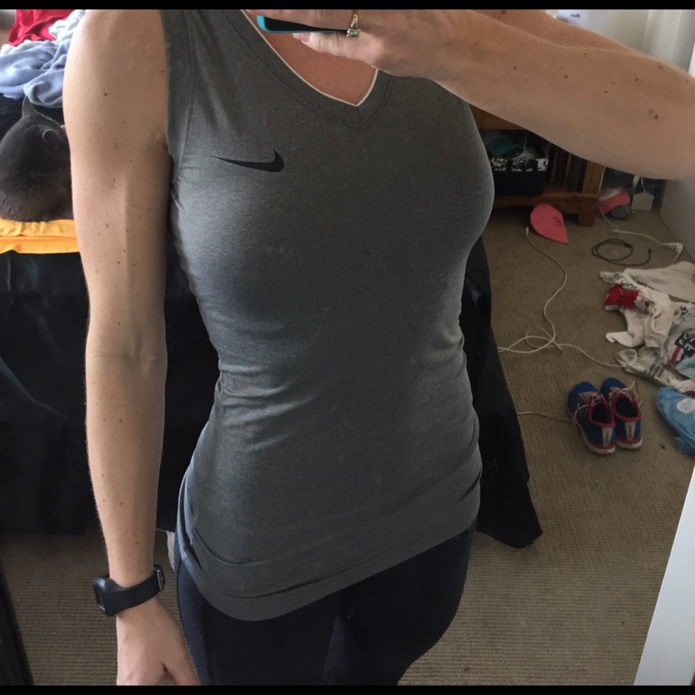 Nike pro fitted tank. SOLD. NOT AVAILABLE