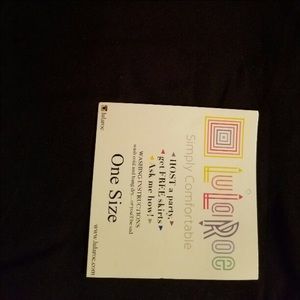 Lularoe solid black os