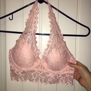 Baby Pink Victoria Secret Bralette Halter