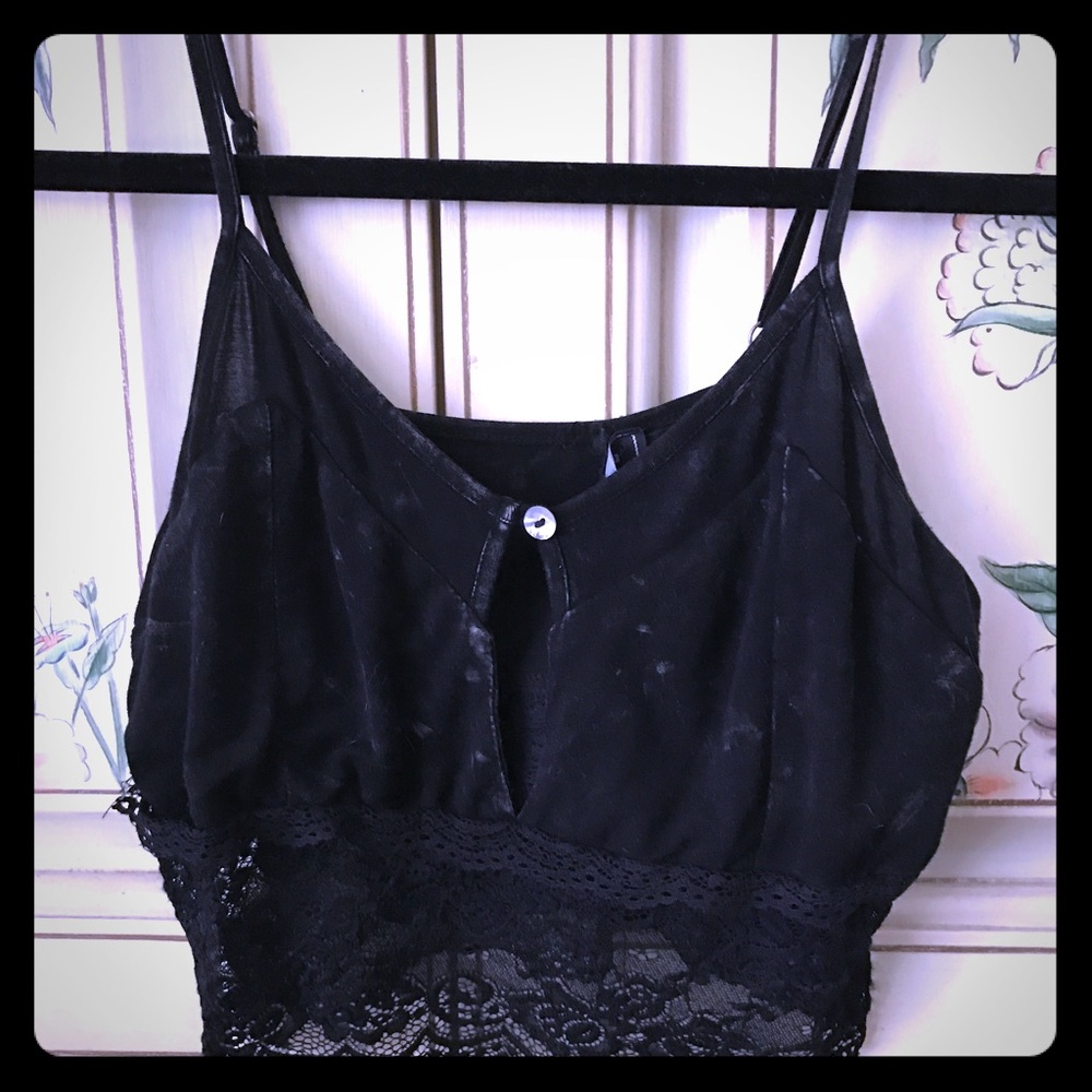Black bralette