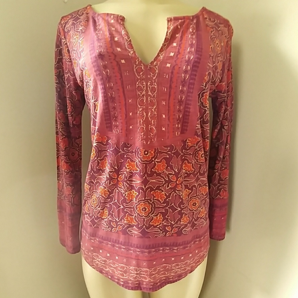 🔥LUCKY BRAND🔥 COTTON BLEND TOP