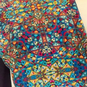 NEW PRINT! Stained glass Lularoe legging OS
