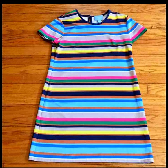 Cece Striped Shift Dress - Picture 2 of 4
