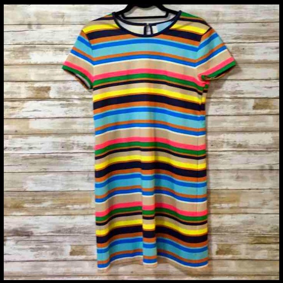 Cece Striped Shift Dress - Picture 3 of 4