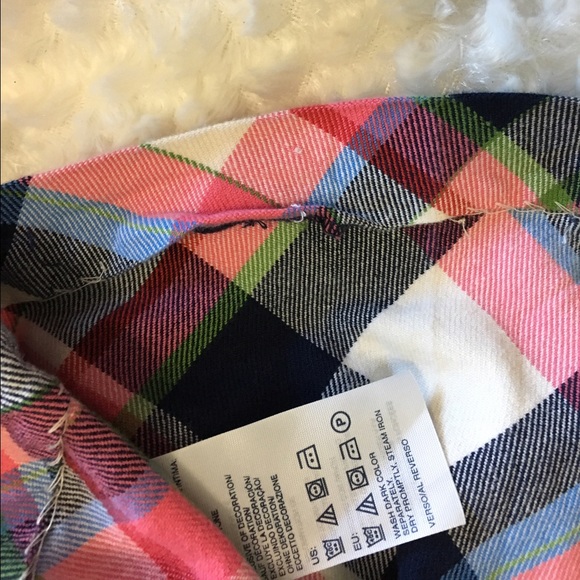 Girls Tommy Hilfiger Plaid Dress w Pockets Sz 4T - Picture 8 of 8
