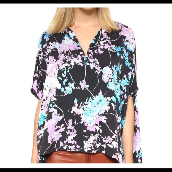 DvF Kora Silk Top - Picture 5 of 8