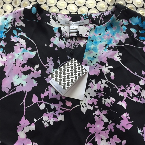 DvF Kora Silk Top - Picture 7 of 8