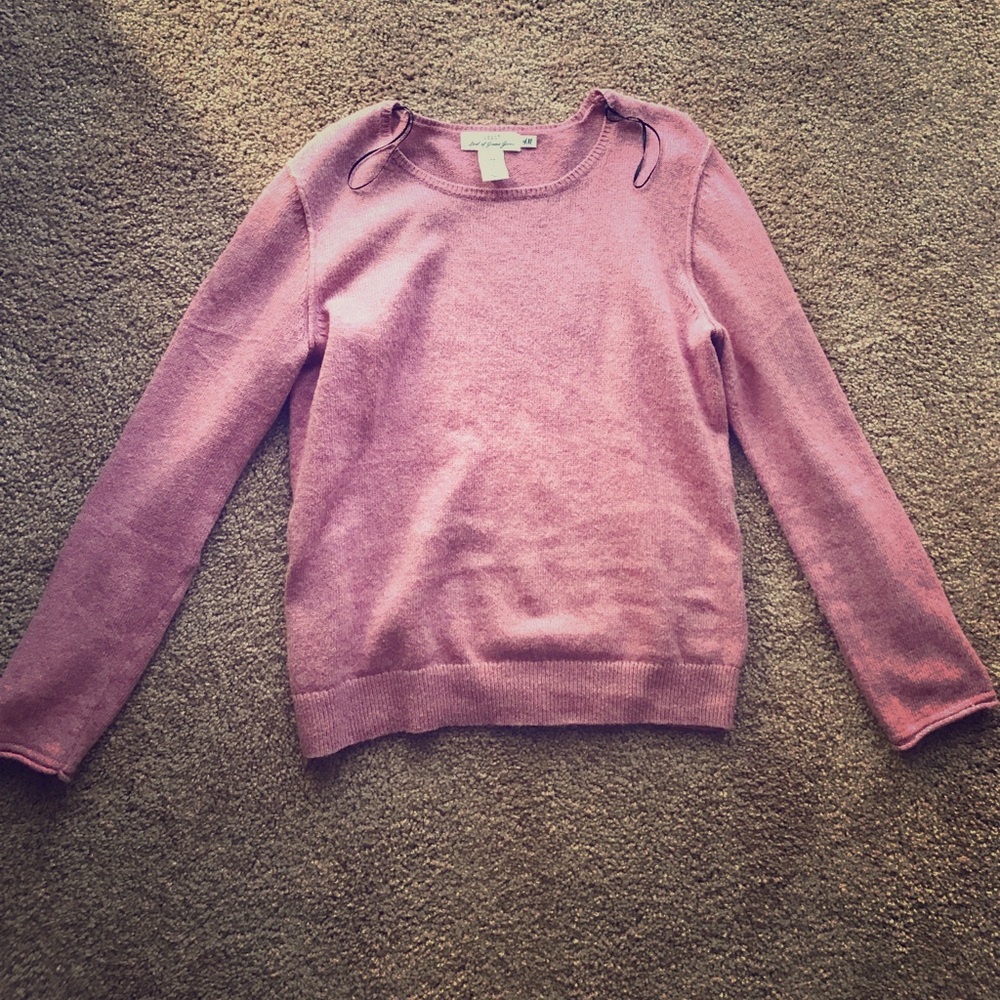 Pink H&M sweater