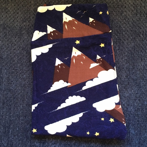Lularoe Rare Mountain Leggings 