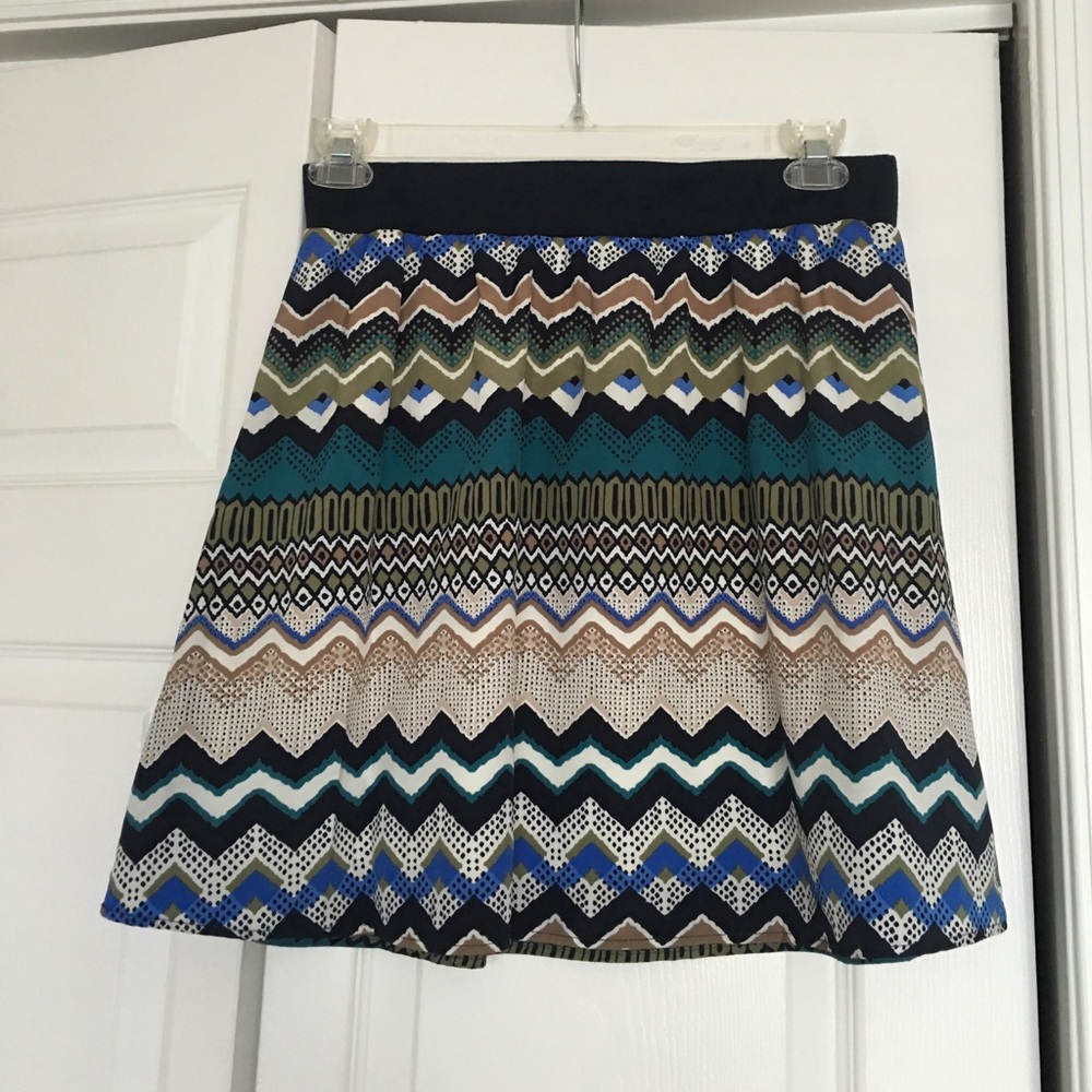 Tribal print skirt