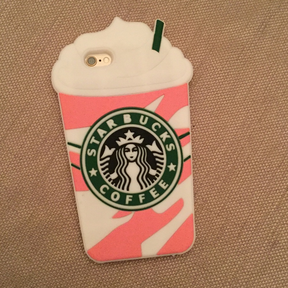 Starbucks Pink Frappuccino iPhone Case 6 6s 7 - Picture 4 of 4