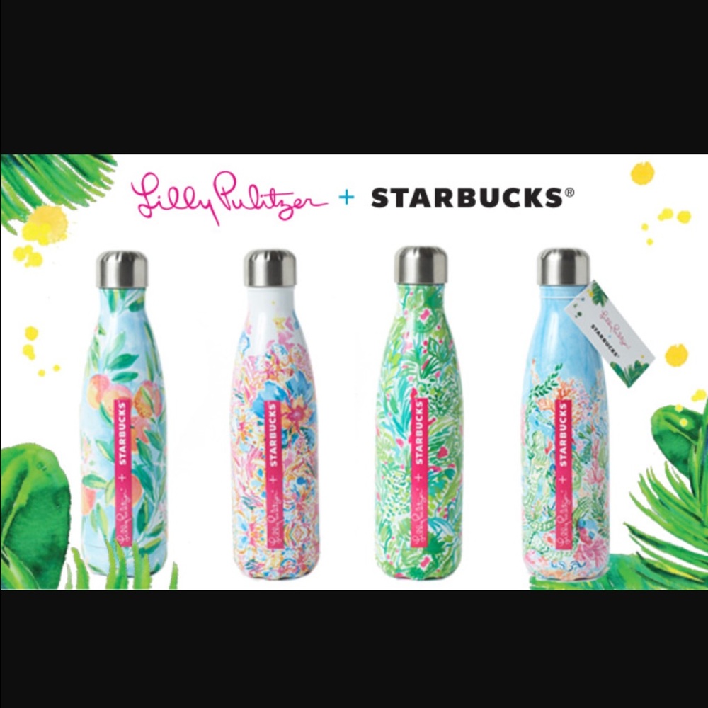 ⛔️SOLD⛔️ 🌴🌺LILLY PULITZER STARBUCKS BOTTLE🌺🌴
