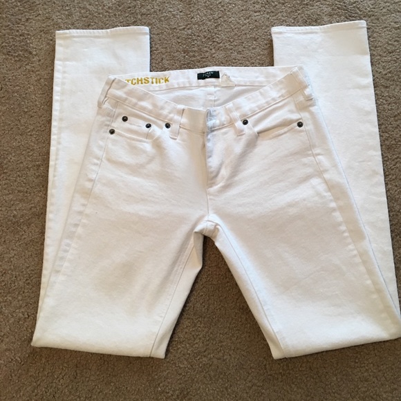 J. Crew Denim - White J. Crew Stretch Jeans