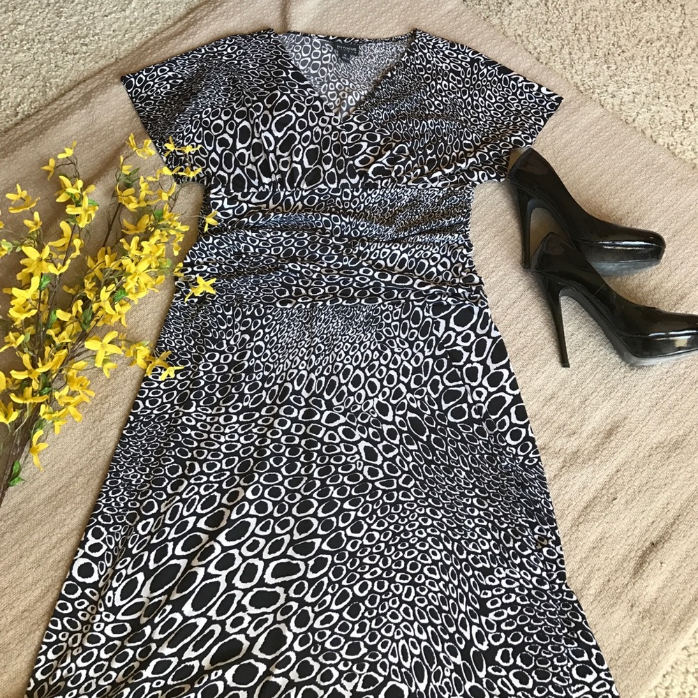 Black and white Dress