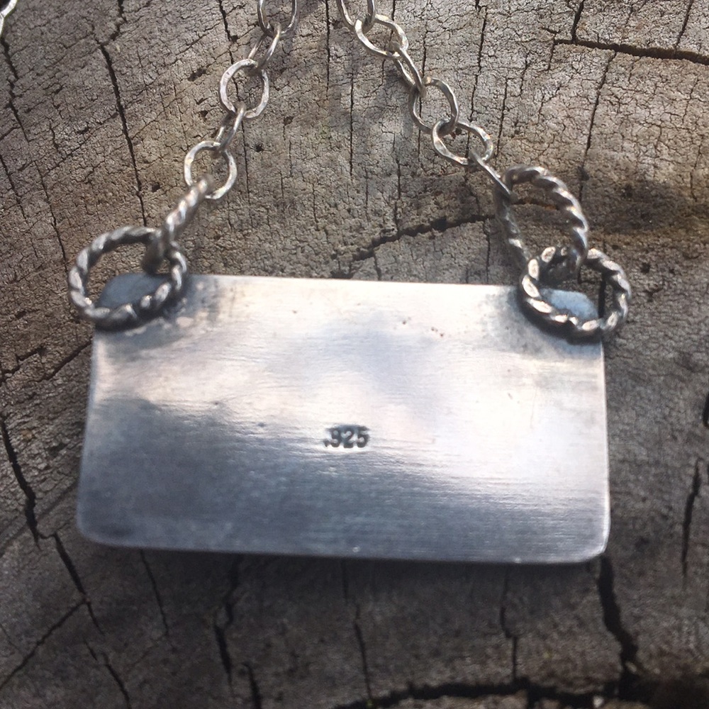 Adorable trout with turquoise stone necklace - Picture 5 of 7