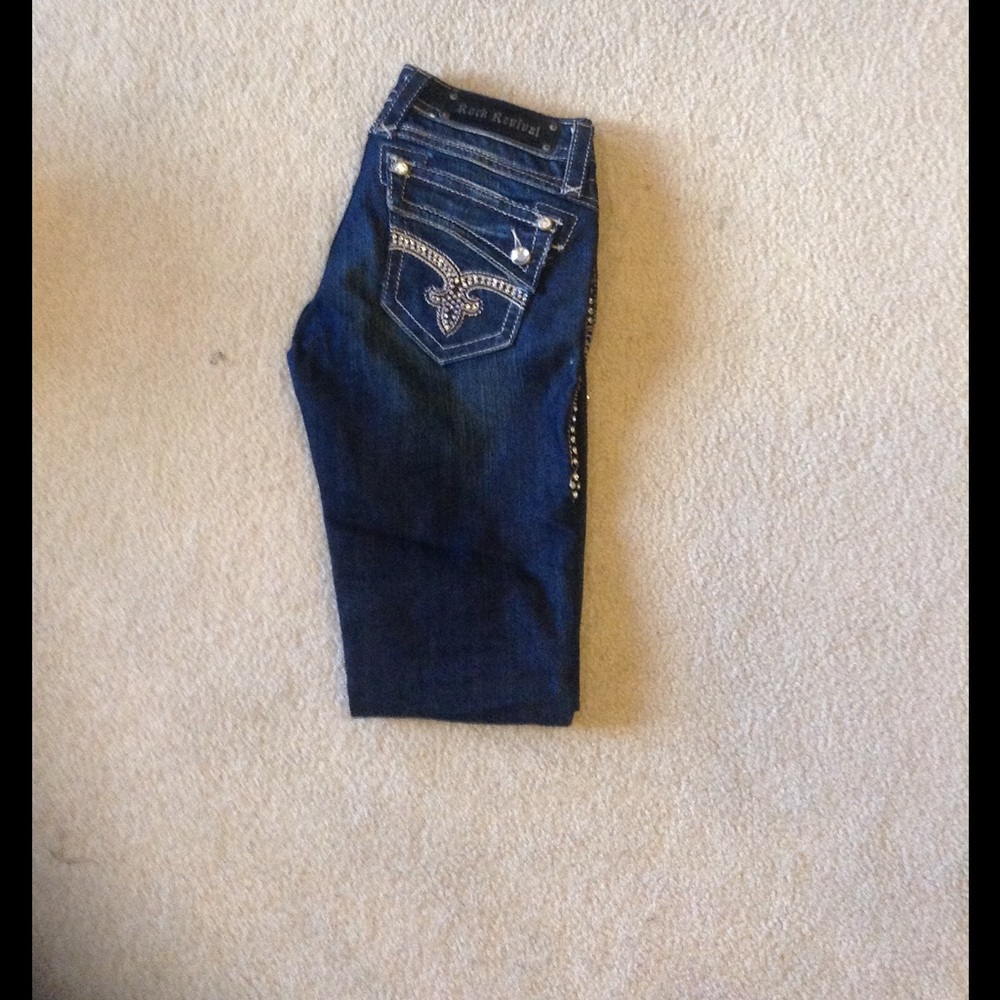 Rock revival jeans.