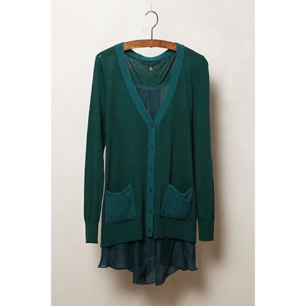 Silky Back Tie Sweater