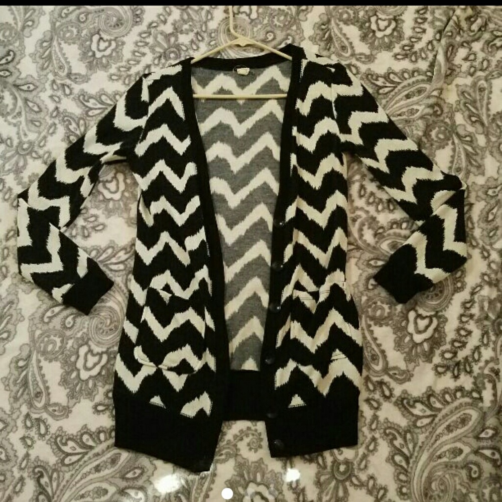 Chevron cardigan
