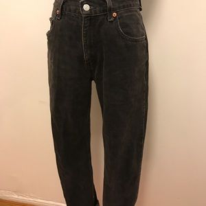 Vintage Jeans - Vintage Black high-waisted Levis 501 Denim jeans Vintage Jeans - Vintage Black high-waisted Levis 501 Denim jeans