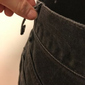 Vintage Jeans - Vintage Black high-waisted Levis 501 Denim jeans Vintage Jeans - Vintage Black high-waisted Levis 501 Denim jeans