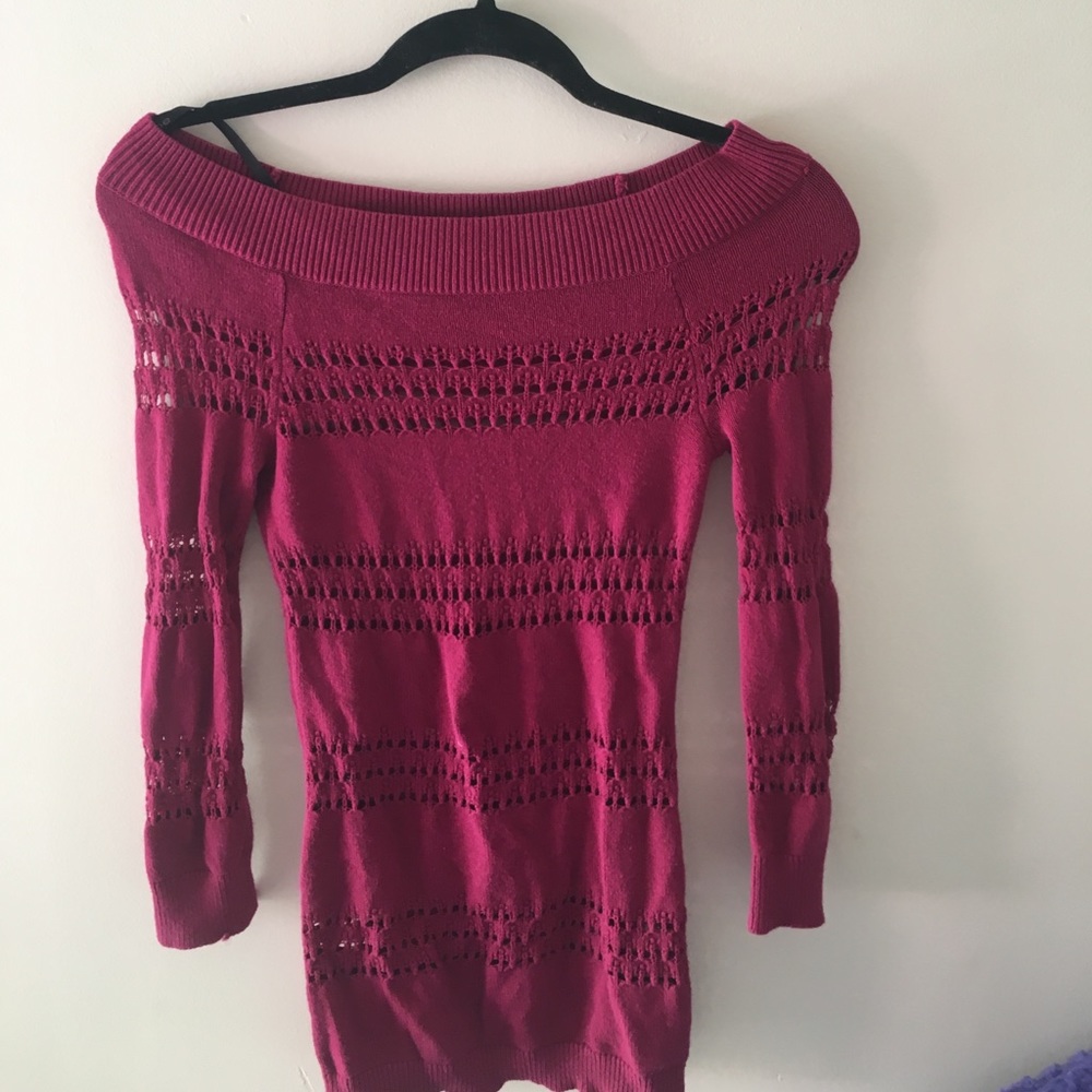 Fuchsia/magenta Top