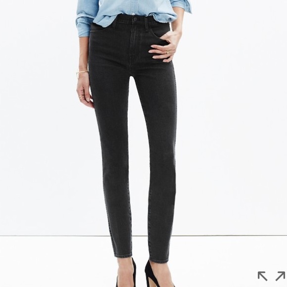 Madewell Denim - Madewell 10" High Rise Skinny Jean Captain Wash