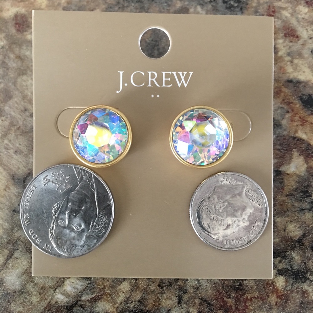 ⭐️ LAST ONE ⭐️ J. Crew Iridescent Dot Earrings - Picture 6 of 6