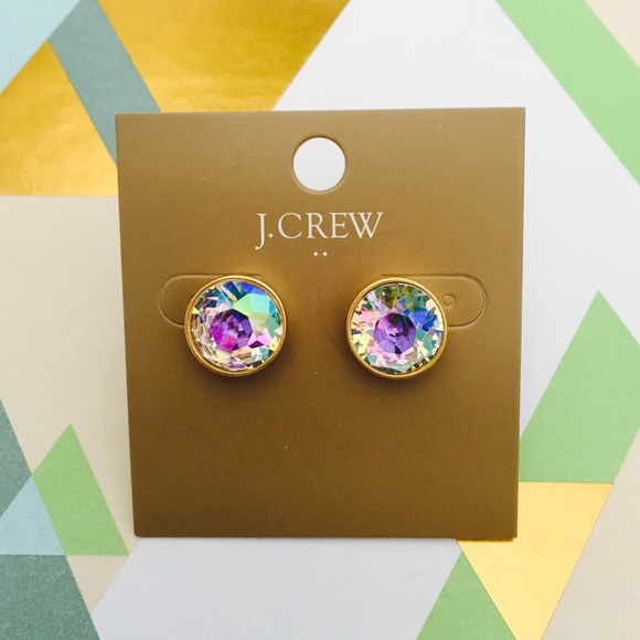 J. Crew Jewelry - ⭐️ LAST ONE ⭐️ J. Crew Iridescent Dot Earrings
