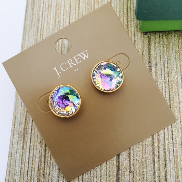 ⭐️ LAST ONE ⭐️ J. Crew Iridescent Dot Earrings - Picture 2 of 6