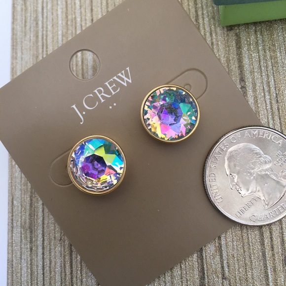 ⭐️ LAST ONE ⭐️ J. Crew Iridescent Dot Earrings - Picture 3 of 6
