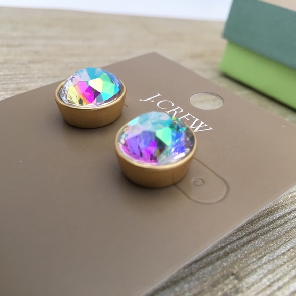 ⭐️ LAST ONE ⭐️ J. Crew Iridescent Dot Earrings - Picture 4 of 6