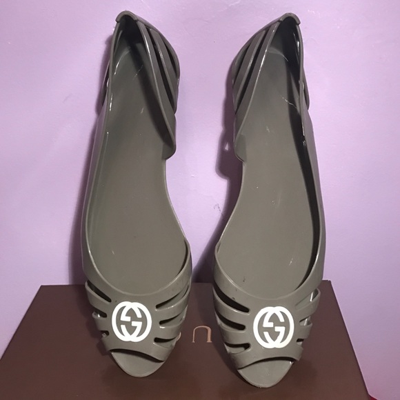 Gucci Shoes - Size 12 GUCCI flats!!! With box