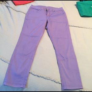 Purple Liverpool Capri pant