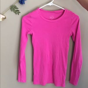 J. Crew Pink Perfect Tee