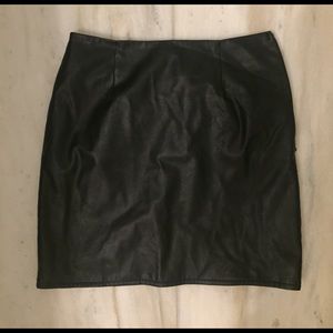 Pleather skirt from LF