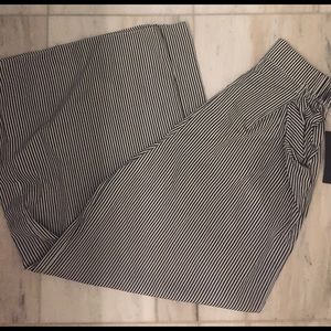 Zara stripe palazzo pants