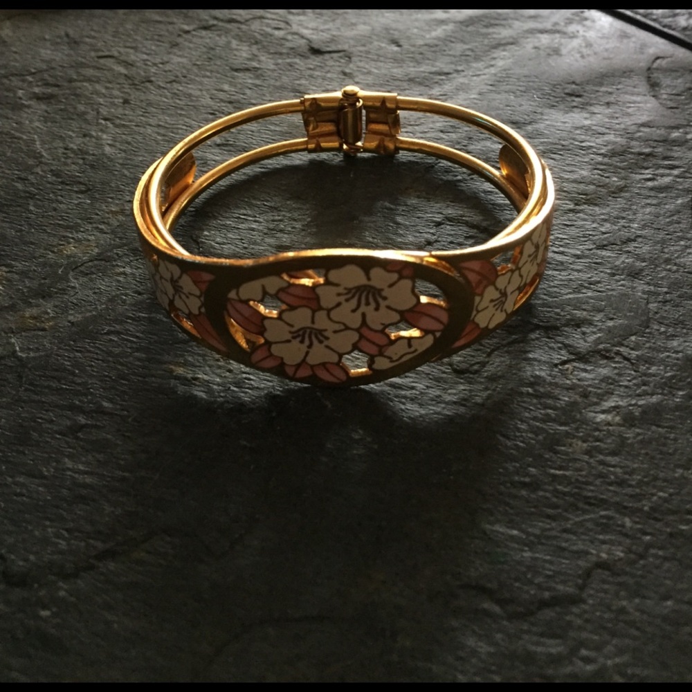 Vintage enamel bracelet