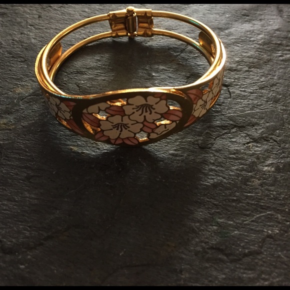 Vintage enamel bracelet - Picture 2 of 2