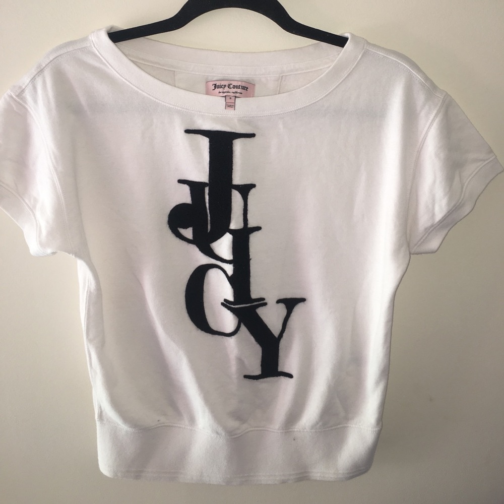 Juicy couture short sleeve sweater