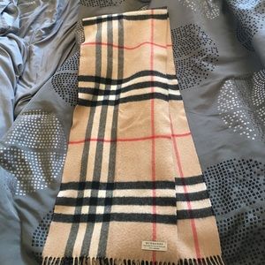 Authentic Burberry Cashmere Scarf