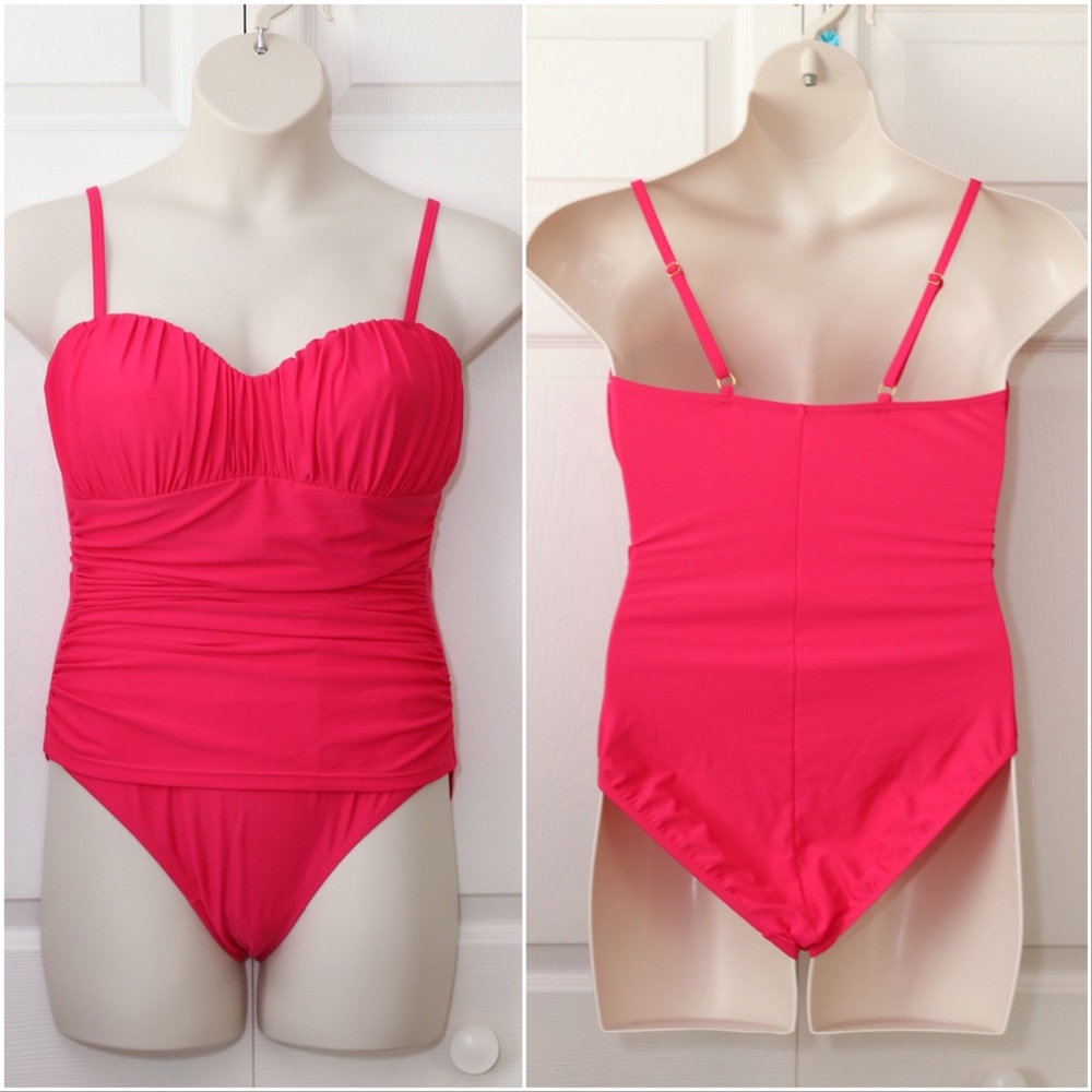 🆕 Fuschia Pink 1 Piece Swimsuit